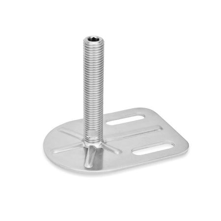 J.W. Winco JW Winco GN43-80-3/4X10-125-G0-U Leveling Feet 43-80-3/4X10-125-G0-U